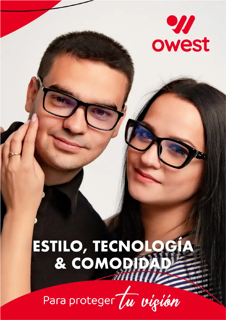 diseño de flyer producto gafas machala